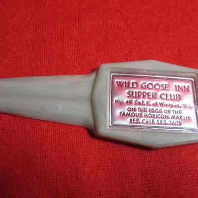 Letter Opener, Wild Goose Inn Supper Club