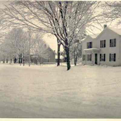 Photograph, J.A. Kastein Jr., East Jefferson Street, Winter Scene
