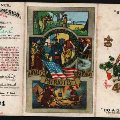 Boy Scouts, BSA, Membership Cards, Dave Stelsel