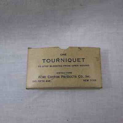 Tourniquet box.