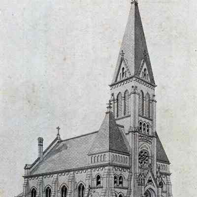 Postcard, Church, Ev Luth Imanuel Kirche