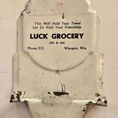 Holder, Metal, Luck Grocery
