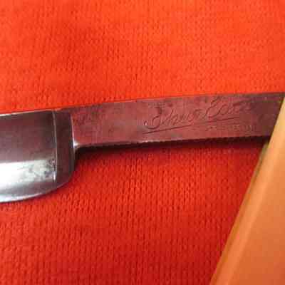Razor, Straight-Edge, Ivory Celluloid