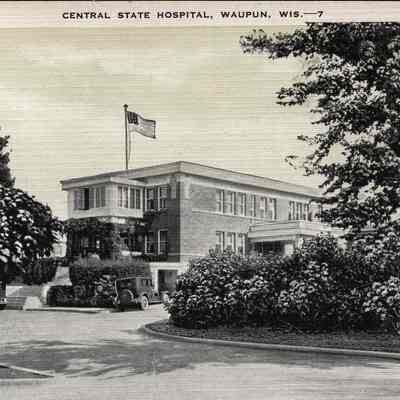 Postcard, Central State, Wis-7, #32639
