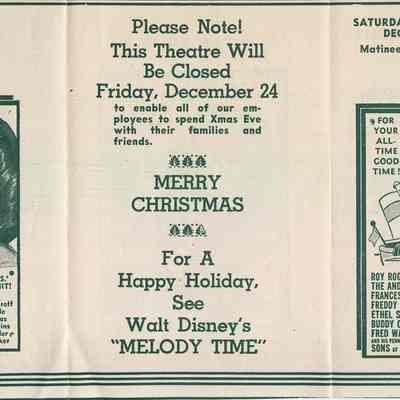 Classic Theater Program, 1948