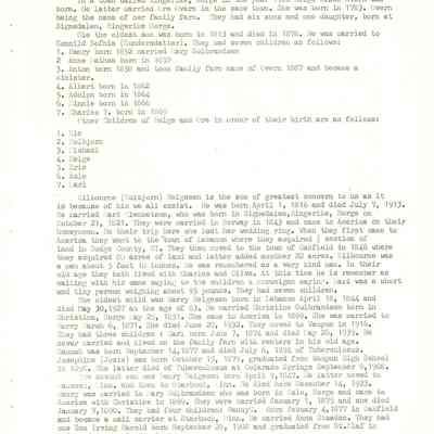 Helgesen narrative - First page of 5