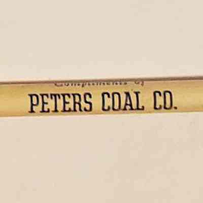 Pencil, Peters Coal Company