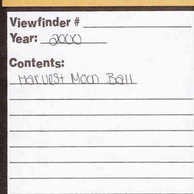 VHS Tape, WHS Media Productions, 2000 Harvest Moon Ball