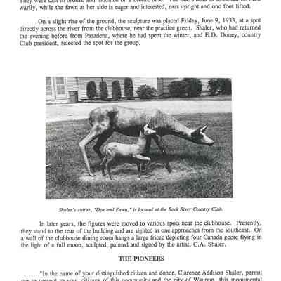 Page from booklet "A Very Large Wizard of Oz"
