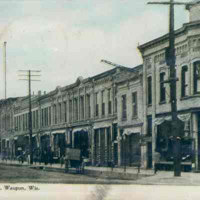 Postcard, Main Street, Business Section, #17353