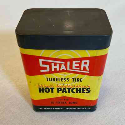 Container, Shaler, Hot Patch Tubeless Tire Repairs, G-810, 10 Extra Long