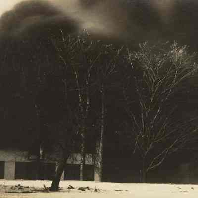 Postcard, Shaler, C.A. Shaler Company Fire.