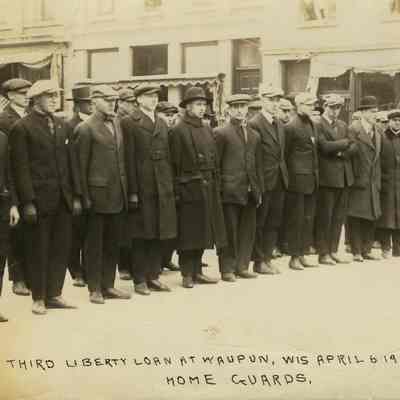 Postcard, WWI, Third Liberty Loan Home Guards