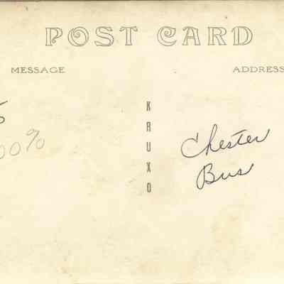 Photo Post Card of a Chester Bus.