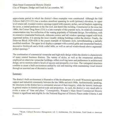 Pg. 13, Eligibility narrative