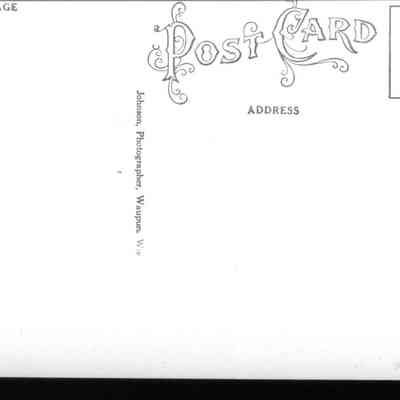 Back of Postcard