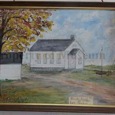 Chester school and Wood shed #7