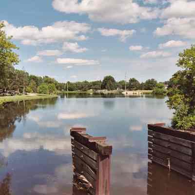 Photograph, Mill Pond, Cemetery, Sense of Place, Charles Osteen