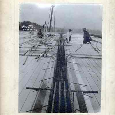 Photograph, Construction of Twine Plant, 1908