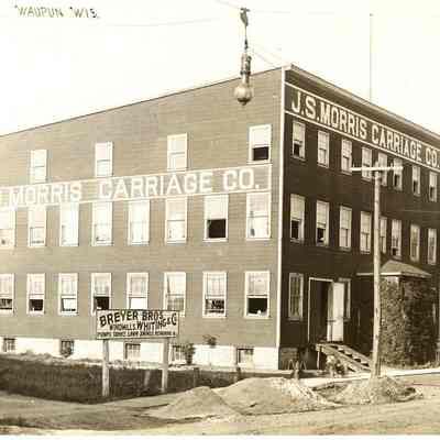 Postcard, J. S. Morris Carriage Co.