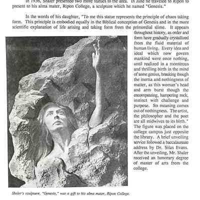 Page from booklet of "A Very Large Wizard of Oz"