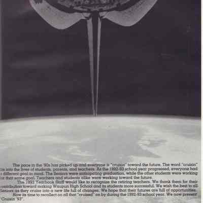Waubun 1993 (Waupun H.S yearbook): Origformat: Other
