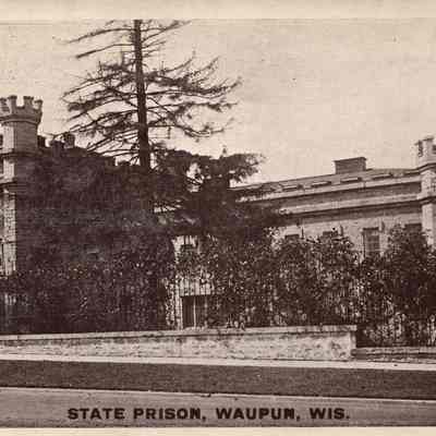 Postcard, Corrections, Wisconsin State Prison