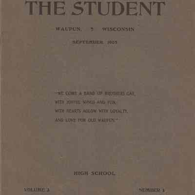 The Student vol3 #1