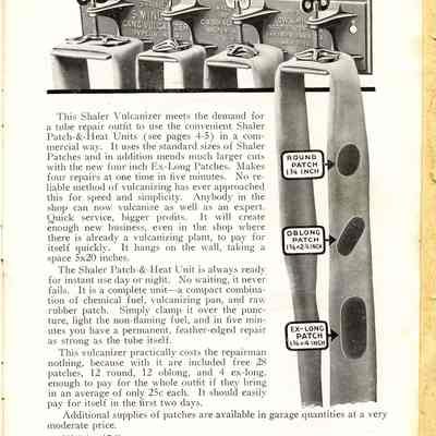Shaler advertising booklet.