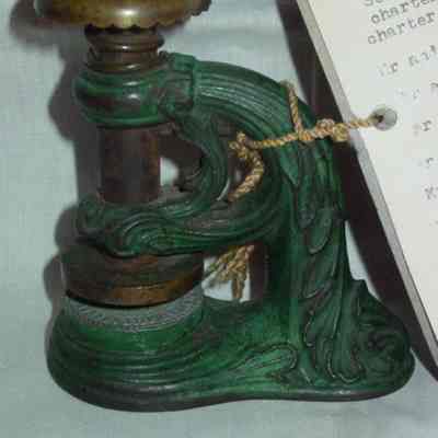 Grange, Stamp, Marking