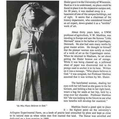 Page from booklet of "A Very Large Wizard of Oz"