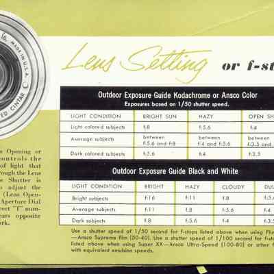 Instruction Booklet Argus C-3