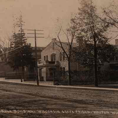 Postcard, Corrections, Wisconsin State Prison, Female Prison