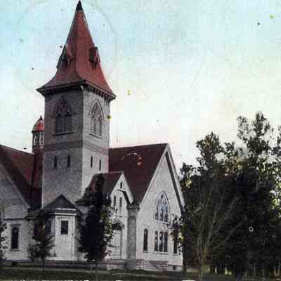 Postcard, Church, Dutch First Reformed, Alto