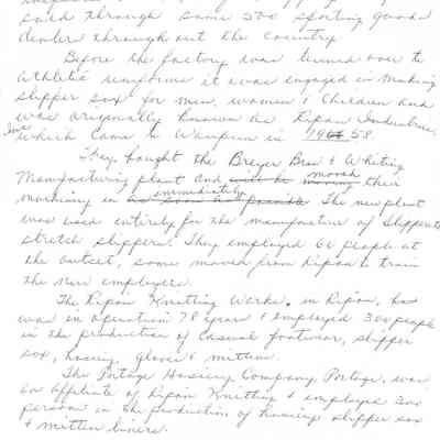 Info on Sand-Knit, Inc. cont'.