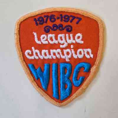 Patch, Bowling, WIBC,1976-77, League Champion, Tulip Lanes, Liz Nitschke