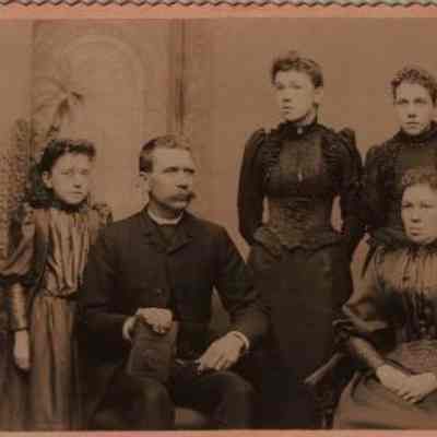 Cabinet Card, Johnson, Unknown People