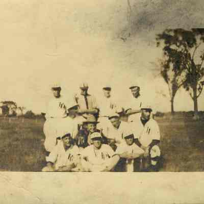 Postcard, Baseball Team