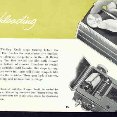 Instruction Booklet Argus C-3
