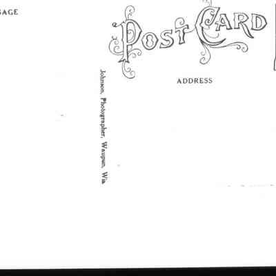 Back of Postcard