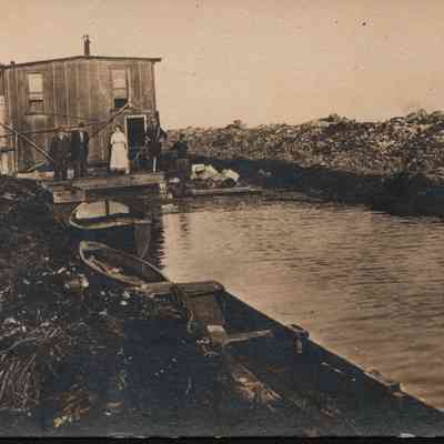Postcard, Marsh, Dredge