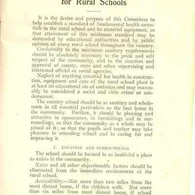 Page 1 Sanitary Requirements