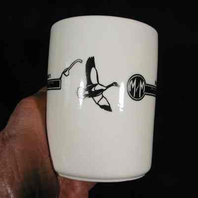 McBride Gray Iron Foundry coffee cup.