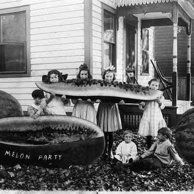 Melon Party, Photo by Alfred Stanley Johnson