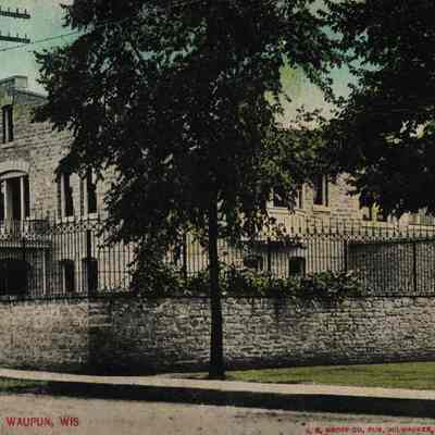 Postcard, Corrections, Wisconsin State Prison, Female Prison, #6447