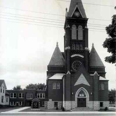 Postcard, Church, Immanuel Lutheran, #457-F