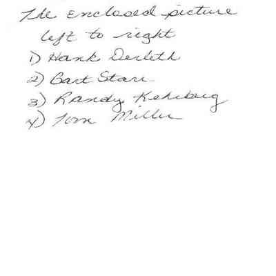 Names of men in photo at Sand-Knit, Inc.
