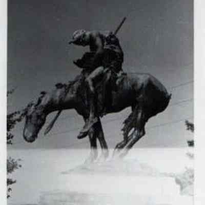 Photograph, End of the Trail