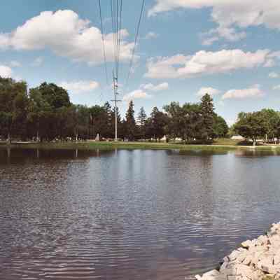 Photograph, Mill Pond, Cemetery, Sense of Place, Charles Osteen