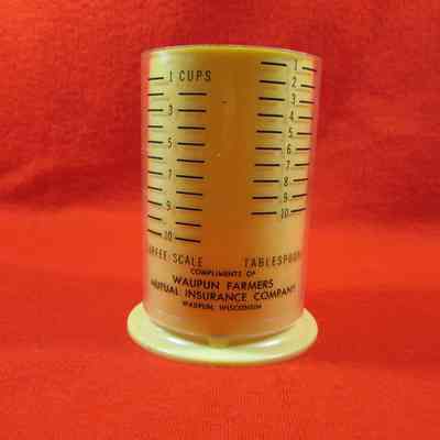Measuring Cup, Waupun Farmers Mutual Insurance Company